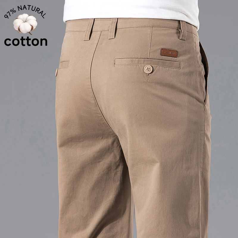 Summer Clothing Brands Men - ملابس ماركة للرجال، بنطلون كاجوال مستقيم