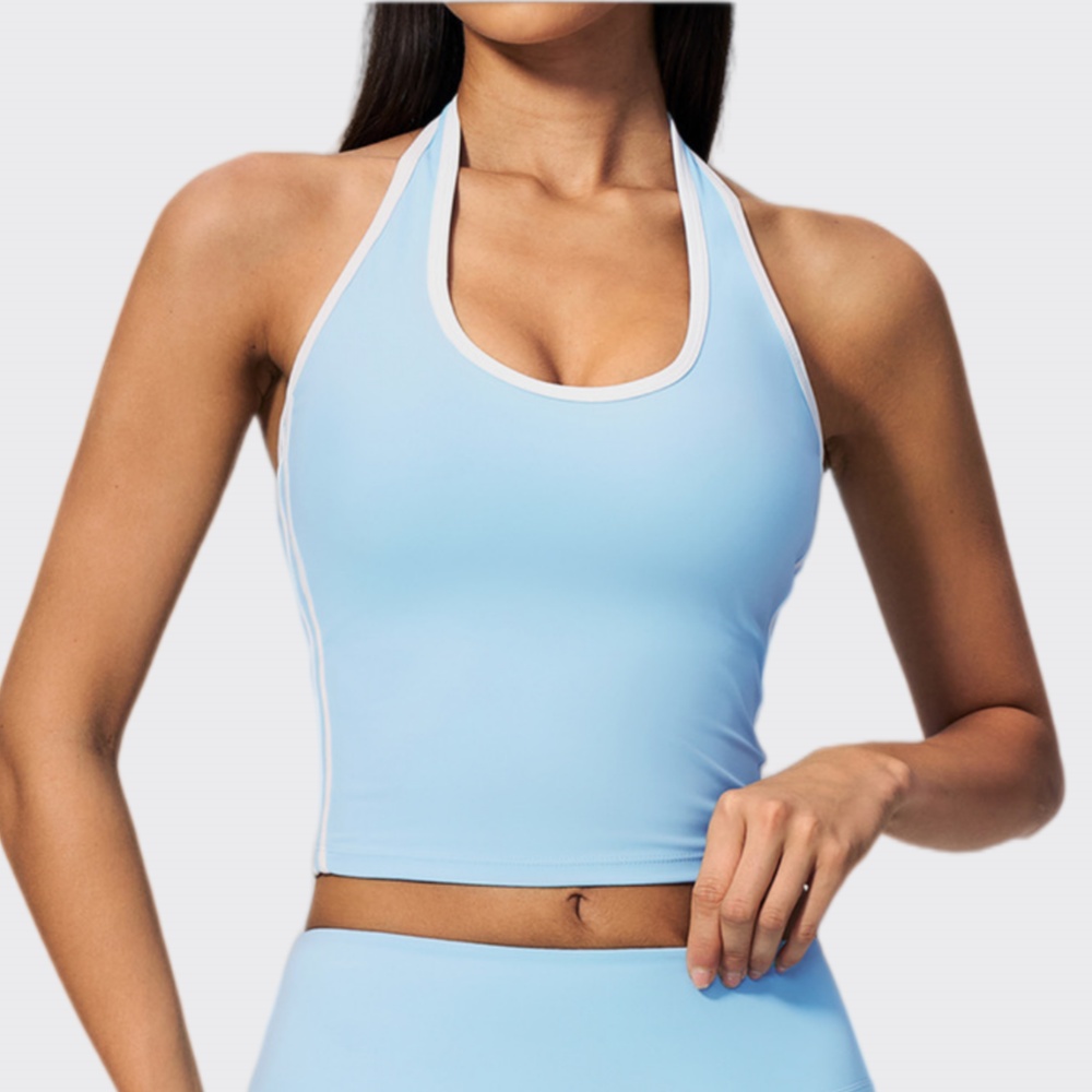 Summer Clothing Jd - حمالة صدر رياضية بتصميم هالتر مع