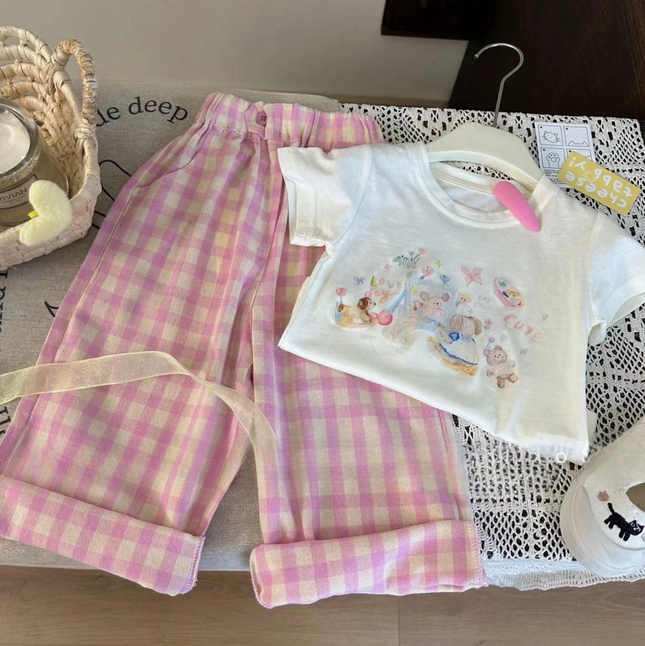 Summer Clothing Boutiques - مجموعات ملابس أطفال مطبوعة على شكل