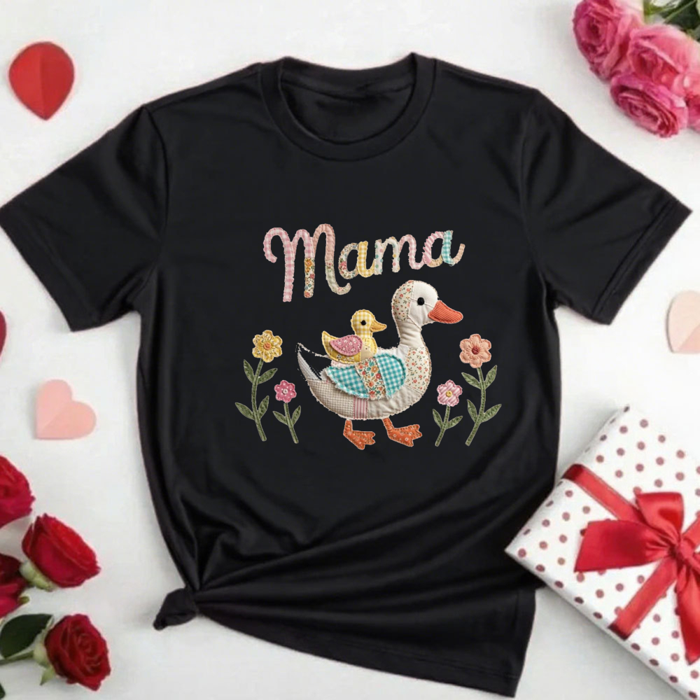 Summer Duck Clothing - تي شيرت نسائي صيفي بتصميم بطة