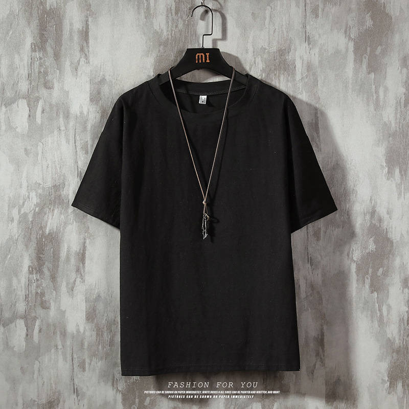 تي شيرت قصير بقصة ضيقة للرجال  - مراجعة Summer Clothing Brands Men وسعره