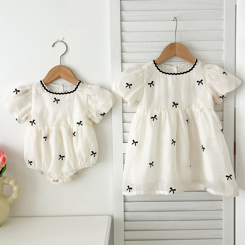 أطفال الأخوات ملابس الصيف طفلة - مراجعة Summer Clothing Baby Girl وسعره