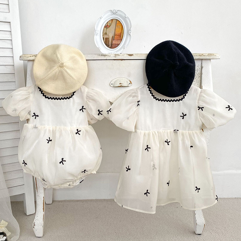 أطفال الأخوات ملابس الصيف طفلة - مراجعة Summer Clothing Baby Girl وسعره