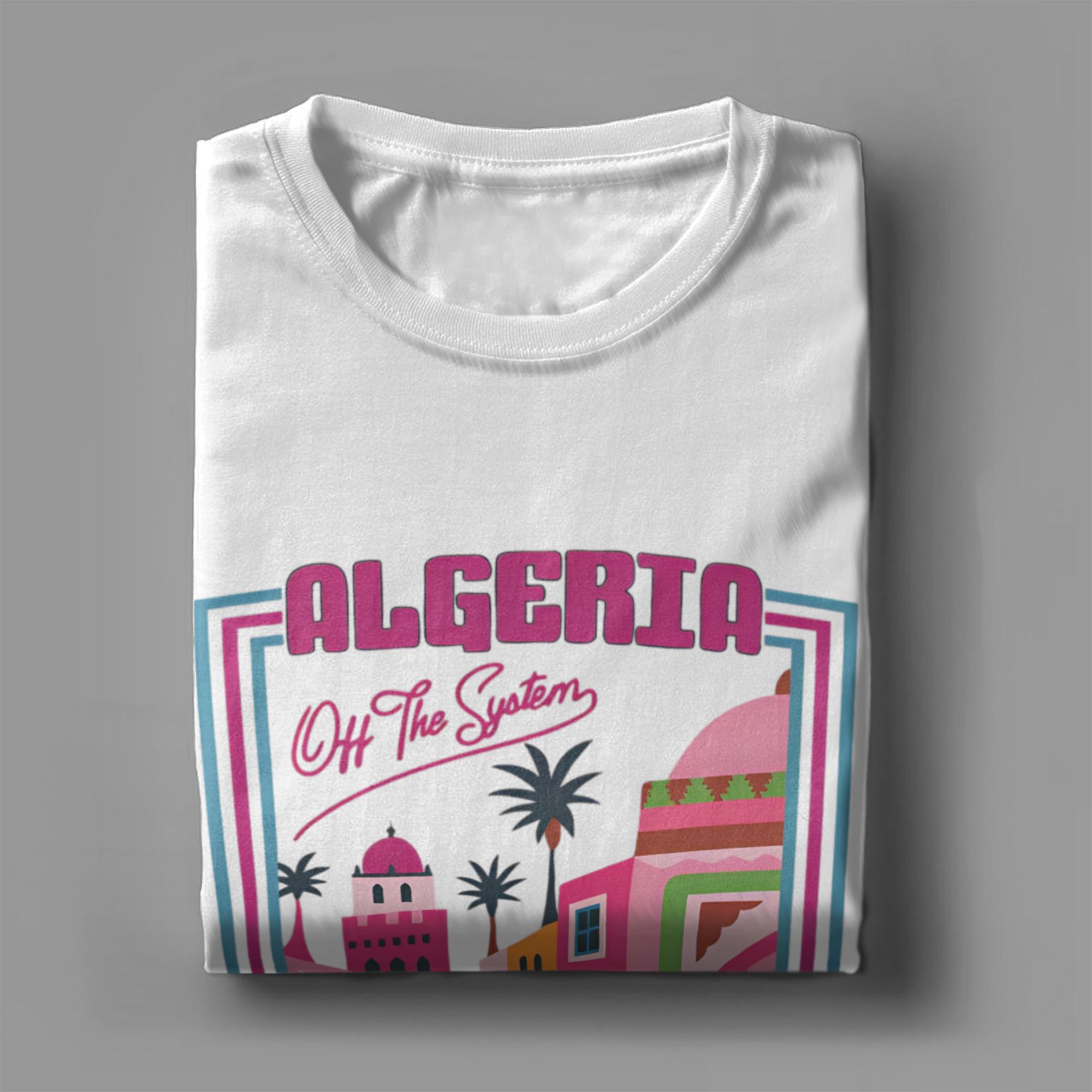 المتضخم تي شيرت الصيف الجزائر  - مراجعة Summer Vibes Clothing Men وسعره