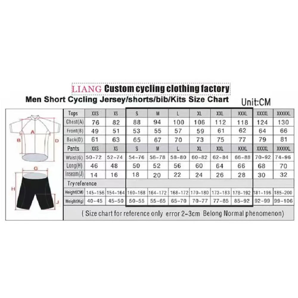 طقم قميص ركوب الدراجات لفريق M - مراجعة Summer Clothing Sale Men وسعره