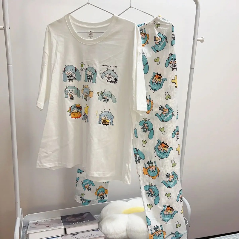 بيجامات هاتسوني ميكو الجديدة ل - مراجعة Japan Summer Festival Clothing وسعره