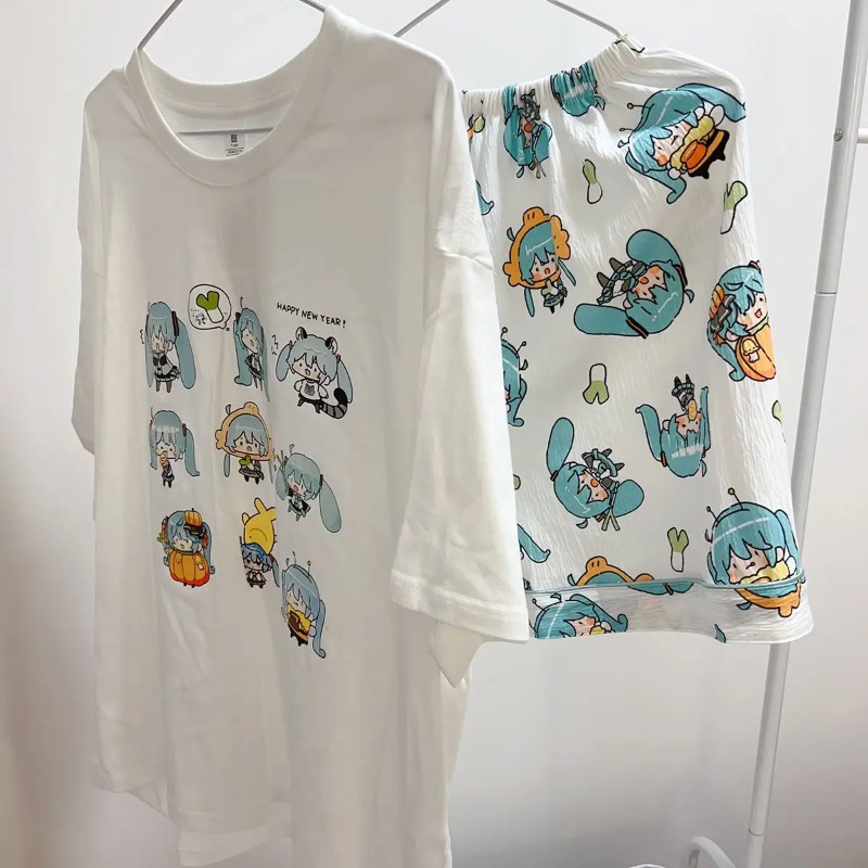 بيجامات هاتسوني ميكو الجديدة ل - مراجعة Japan Summer Festival Clothing وسعره