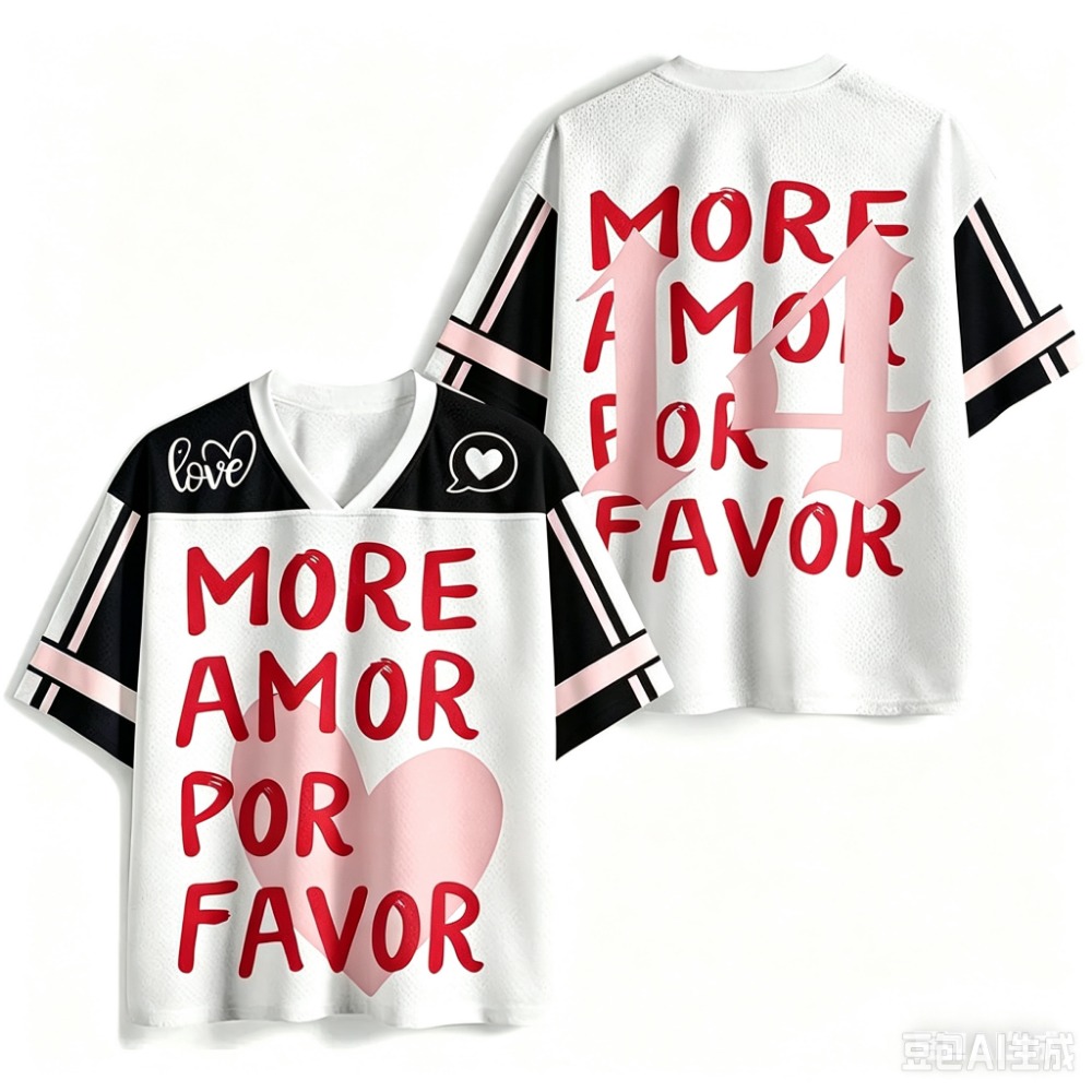 تي شيرت رياضي بطبعة قلب الحب ث - مراجعة Summer Loving Clothing وسعره