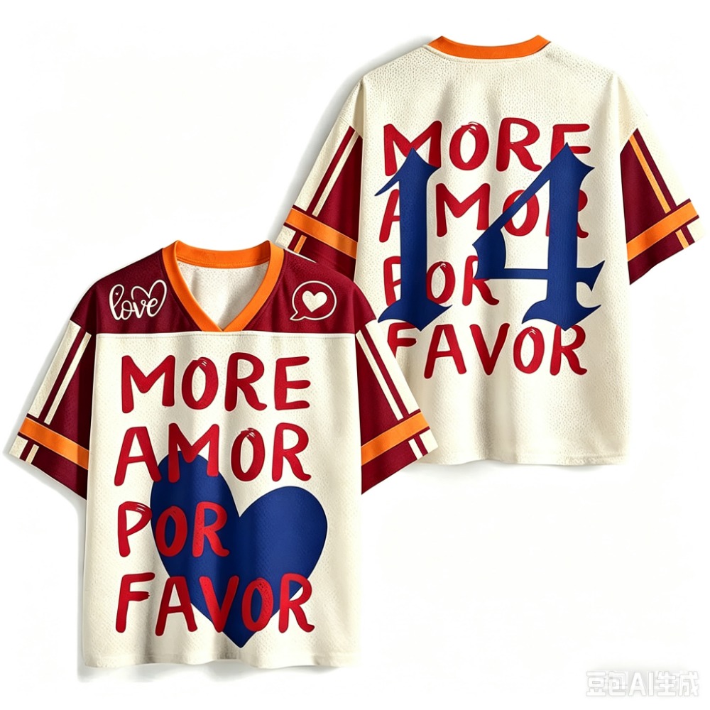 تي شيرت رياضي بطبعة قلب الحب ث - مراجعة Summer Loving Clothing وسعره