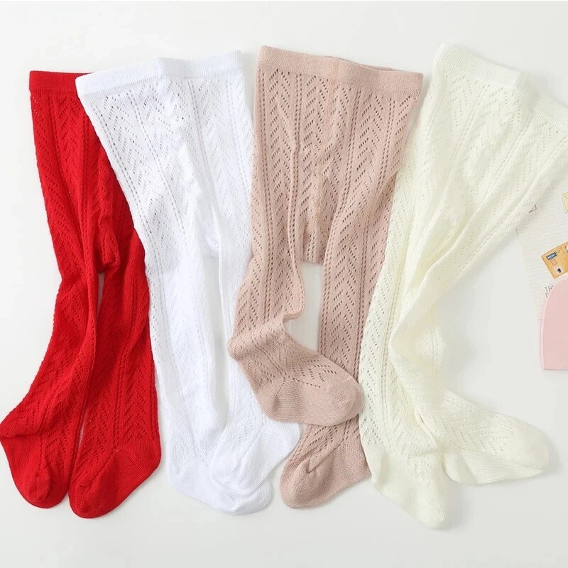 جوارب شبكية مجوفة للفتيات الصغ - مراجعة Summer Clothing Baby Girl وسعره