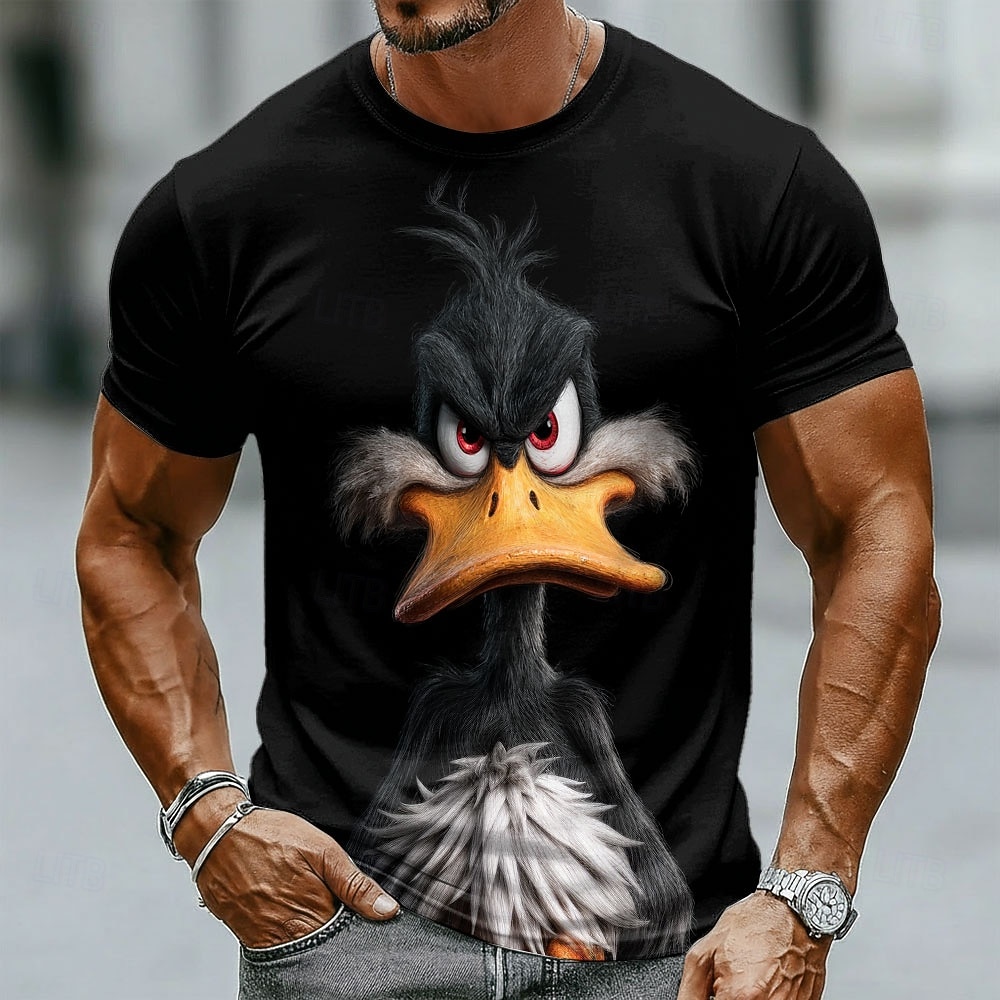 تيشيرتات رجالية مطبوعة بتصميم  - مراجعة Summer Duck Clothing وسعره