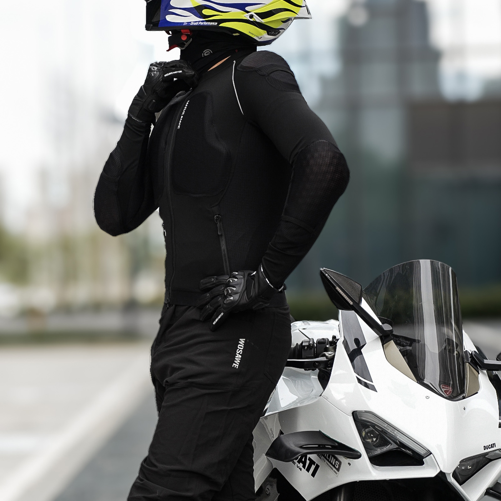 طقم سترة وبنطلون للدراجات النا - مراجعة Summer Clothing Motorcycle وسعره